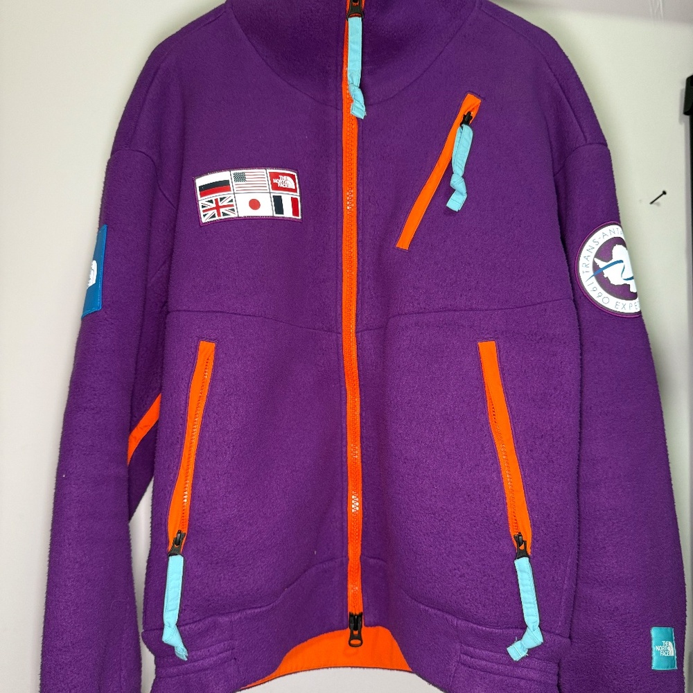 The North Face TAE Trans-Antarctica 1990 Expedition Fleece Jacket - Purple